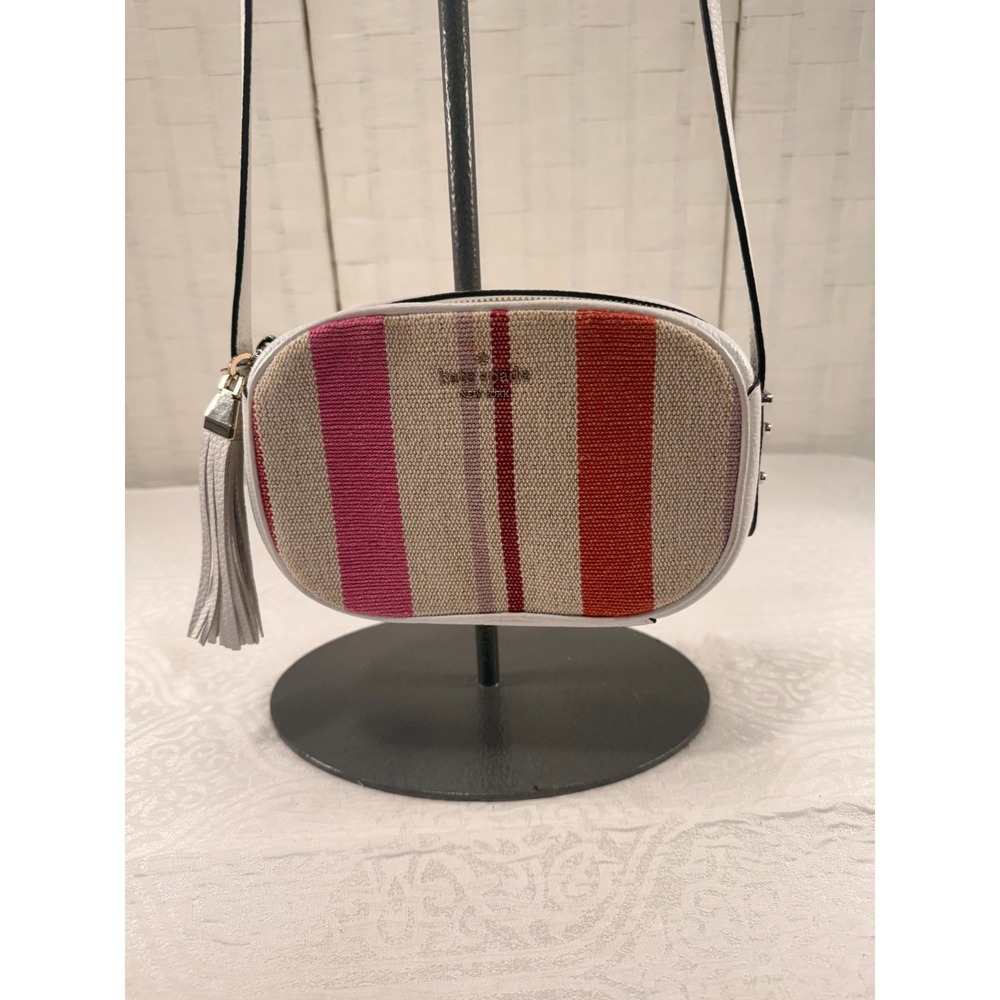 Kate Spade New York Kourtney Stripe Camera Bag women's purse